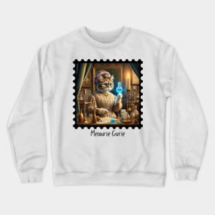 Mewrie Curie Crewneck Sweatshirt